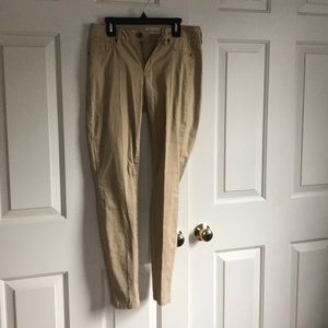 Skinny fit khaki pants 27 waist